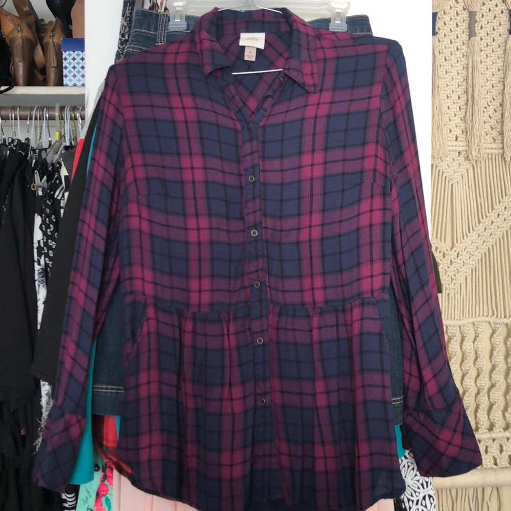 Knox rose flannel